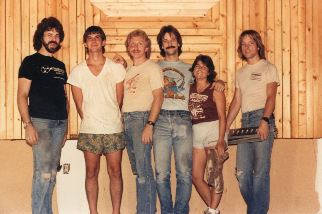 Morrisound Recording staff in 1985